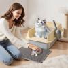 Cat Fang Easy Clean Litter Box with Durable Scoop for Kittens and Cats view 2