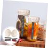 Mikinona Sourdough Starter Accessory Set with Fabric Covers, Date Bands, Thermometer, Stickers, and Spatula for Glass Jars view 4