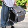 Dog Bicycle Carrier Basket and Handlebar Pet Backpack view 3