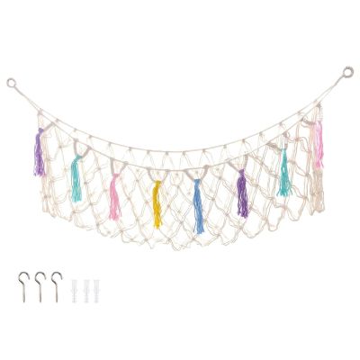 Stuffed Animal Hammock, Boho Room Organizer Decor