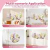Stuffed Animal Hammock, Boho Room Organizer Decor view 4