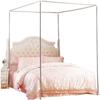 Four-Poster Canopy Frame with Mosquito Net Holder, 180 x 200 cm view 1