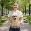 Breathable Soft Dog Carrier Backpack with Pockets view 2