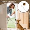 Gwtdtoad Dog Doorbell for Toilet Training, Outdoor Bell for Puppies view 2