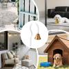 Gwtdtoad Dog Doorbell for Toilet Training, Outdoor Bell for Puppies view 4