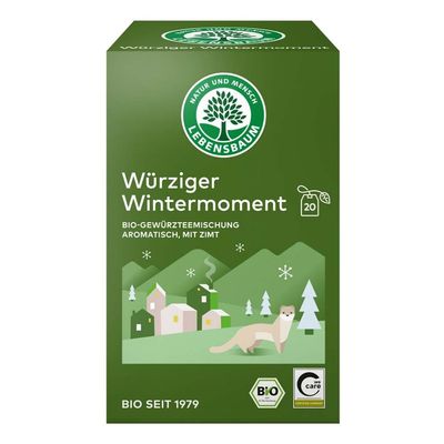 Lebensbaum Spicy Winter Moment Fruit Tea, Tea Bags, 40 g