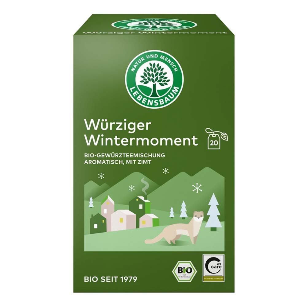 Lebensbaum Spicy Winter Moment Fruit Tea, Tea Bags, 40 g