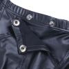 Gefomuofe Men's Wetlook Shorts, Latex-Look Trunks view 2