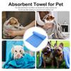 Abaodam Quick-Dry Microfiber Pet Bath Towel view 3