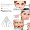 Ear Cleaning Spoons, 12-Piece Stainless Steel Set, Silver view 3