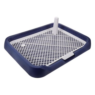 Non-Slip Dog Toilet, Large Plastic, Blue