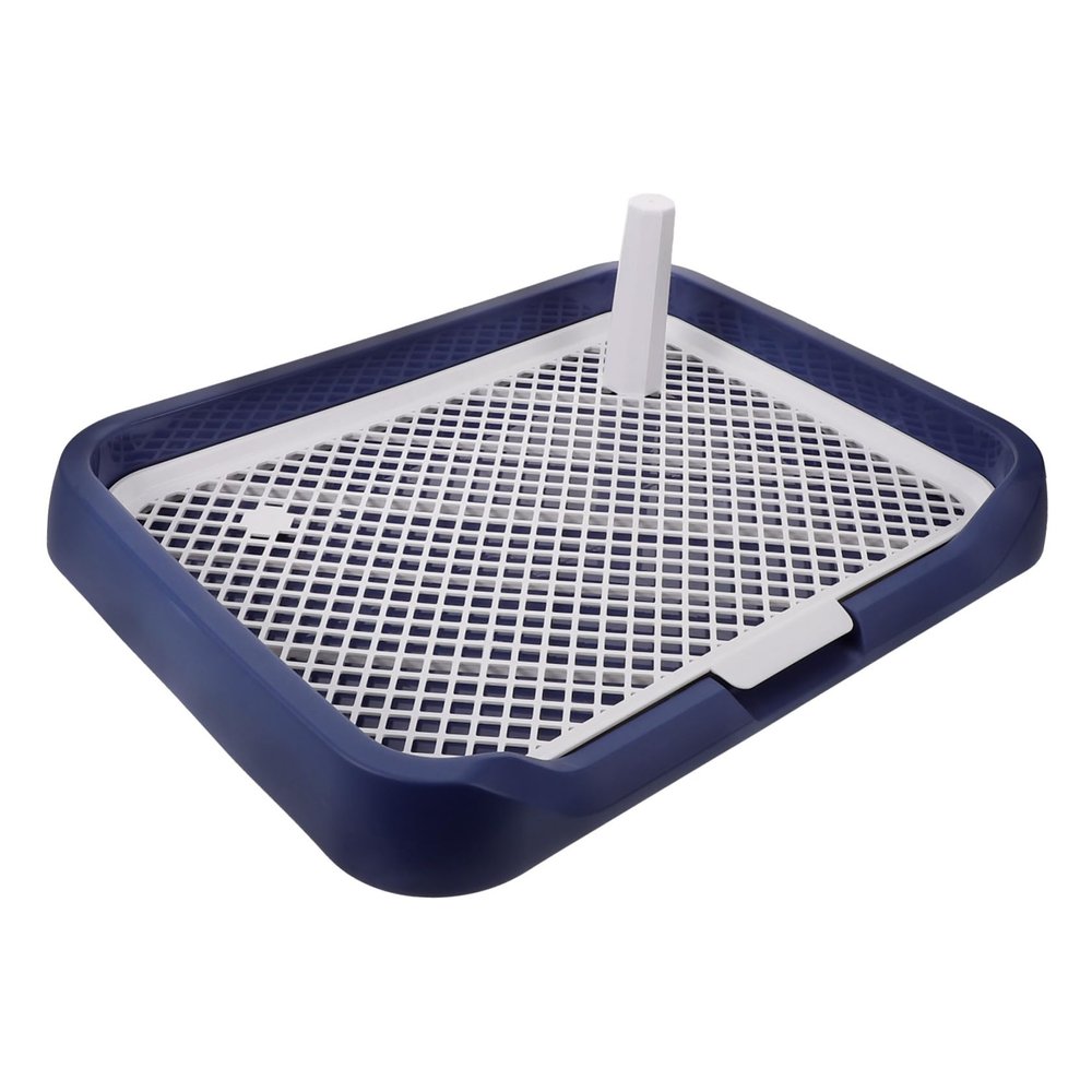 Non-Slip Dog Toilet, Large Plastic, Blue