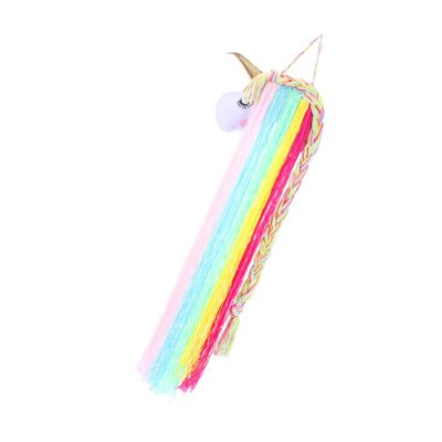 Hohopeti Handwoven Wall-Hanging Hair Accessory Organizer