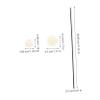 Ciieeo Summer Essential Oil Diffuser Sticks with Rattan and Fiber Decor view 2