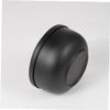 ELAYARD Black Stainless Steel Shaving Bowl with Lid view 3