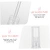 AUTSUPPL 10-Pack 5 ml Refillable Lip Gloss Tubes, Transparent Plastic view 2