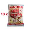 Suntjens Glücksherzchen Fruit-Flavored Candies, 10 x 310 g Bags view 2