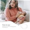 Nursing Aid Set with Weighted Tube for Baby Bottles, White view 4