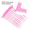 SOLUSTRE 12-Piece Eyelash Brushes with Y-Shaped Plastic Bristles, Lash Separator, and Comfortable Handle for At-Home or Salon Lash Lifting and Perming view 4