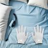 Electrode Gloves, Conductive, 1 Pair, White, Silver Fiber/PE view 4