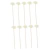 VALICLUD Diffuser Flower Sticks, PE Rattan, 10-Pack view 1
