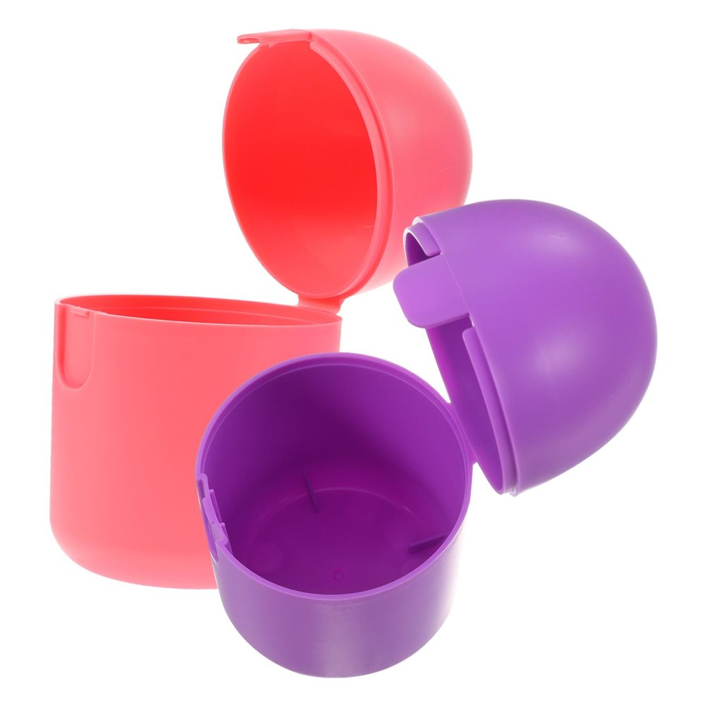PP Storage Boxes for Menstrual Cups, 2-Pack, Portable