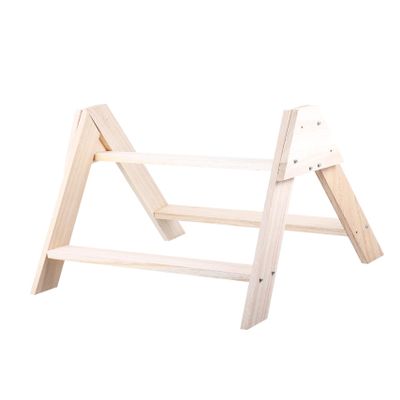Wooden Chicken Perch for Chicken Coop, Poultry Perch