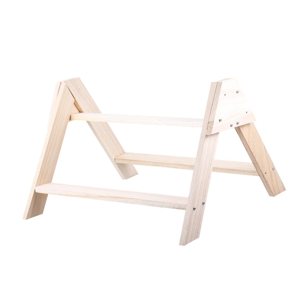Wooden Chicken Perch for Chicken Coop, Poultry Perch