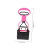FRCOLOR Dog Pooper Scooper with Long Handle and Waste Bag Holder view 3