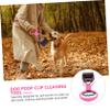 INOOMP Portable Wear-Resistant Dog Pooper Scooper with Sturdy Handle for Medium Dogs view 3