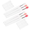 HAMPPLIES Silicone Lip Brushes, 6 Count, with Caps, Portable and Soft view 1