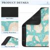 Nexawaveo Car Seat Belt Covers, Cute Shells, Turquoise, Soft Flannel Shoulder Pads for Infant Car Seats, Strollers, and Backpacks view 4