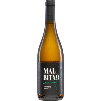 Dalt Tur Mal Bitxo Escursac Blanc Dry White Wine, Vegan, Spain, incl. FeinWert eBook (1 x 0.75 L)