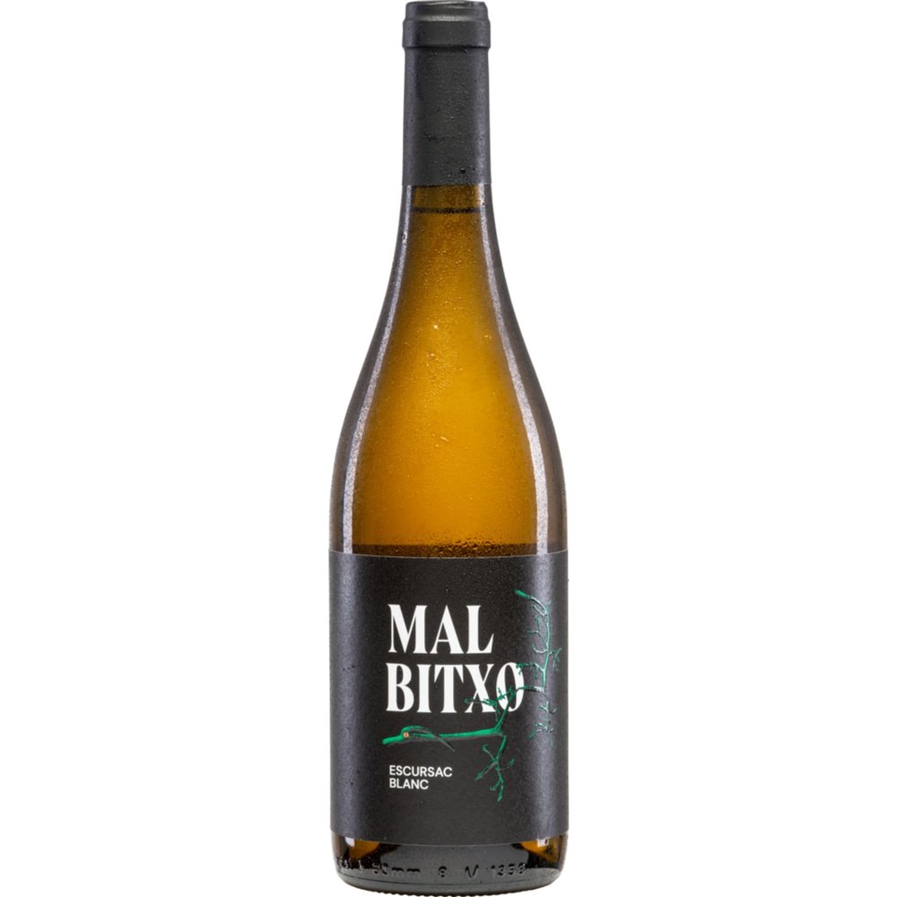 Dalt Tur Mal Bitxo Escursac Blanc Dry White Wine, Vegan, Spain, incl. FeinWert eBook (1 x 0.75 L)