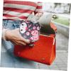 VALICLUD Lightweight Polyester Period Pouch with Zipper, Compact Sanitary Pad Bag with Cartoon Pattern view 4