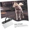 CORHAD Wind-Resistant Dog Stake view 2