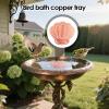 Generic Copper Bird Bath view 3