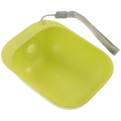 Portable Dog Water Bowl with Adapter - Light Green