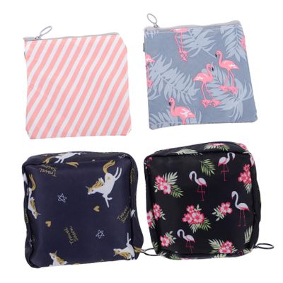 4-Pack Cotton and Linen Storage Bags