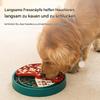 Slow Feeder Dog Bowl with 360-Degree Rotating Lick Station view 2
