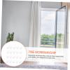 TOYANDONA 200-Pack Quiet Plastic Curtain Track Runners with Double Wheels view 3