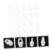 TOYANDONA 200-Pack Quiet Plastic Curtain Track Runners with Double Wheels view 4