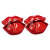 40 Nonwoven Lip Masks for Lip Care, Red view 1