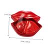 40 Nonwoven Lip Masks for Lip Care, Red view 2