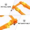SOIMISS 2-Pack Hamster Leash in Orange Fabric view 3