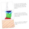 LOLIPPYY Parrot Perch with Bird Swing Toy and Removable Feeders view 3