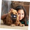 TOGEVAL Breathable Adjustable Nylon Dog Muzzle for Small and Medium Dogs view 3