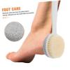 Double-Sided Foot Peeling Brushes with Long Handles, 2-Piece Set view 3