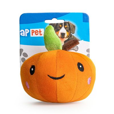 Plush Happet Toy with Realistic Design (Orange, Octopus)