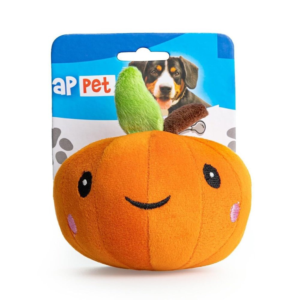 Plush Happet Toy with Realistic Design (Orange, Octopus)